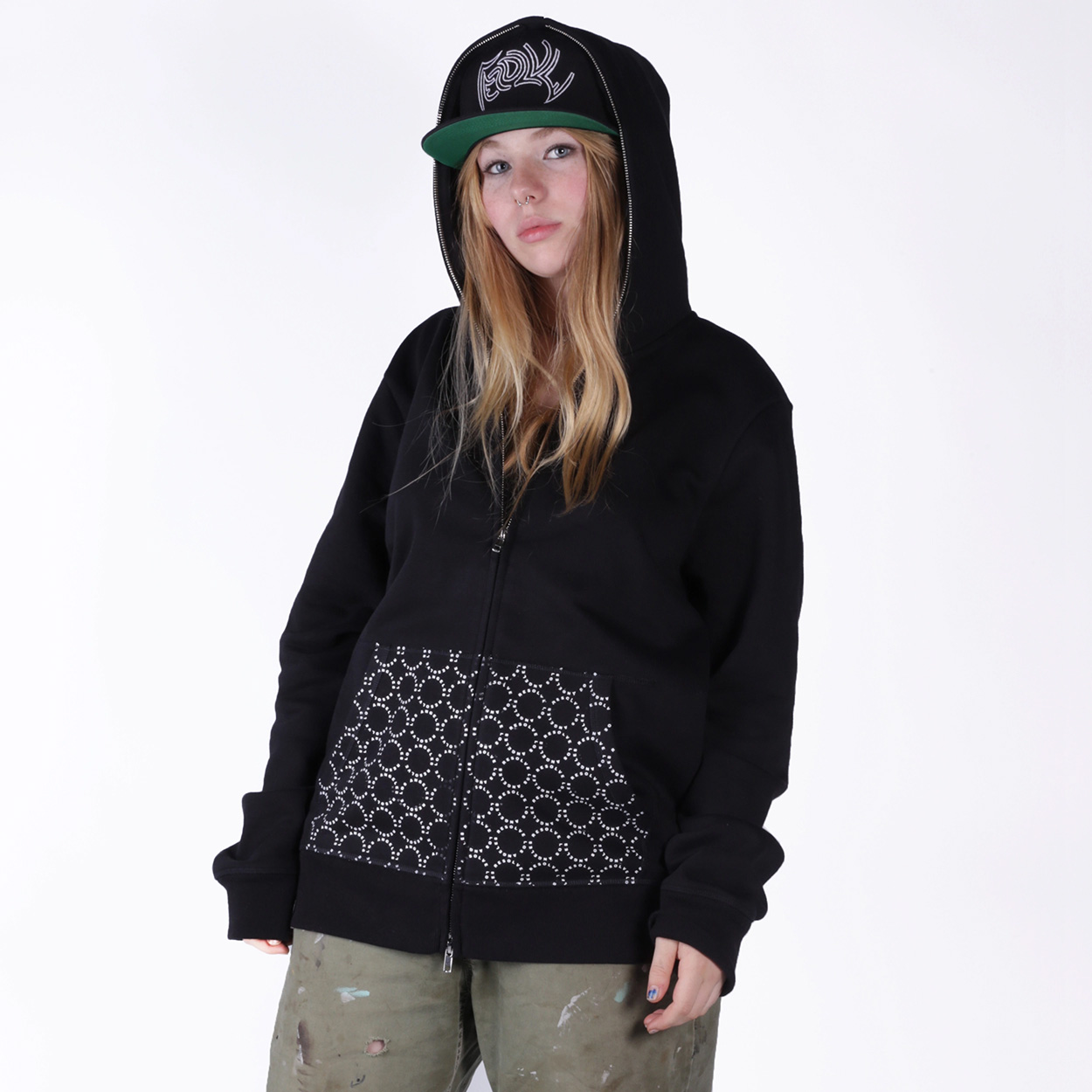 Repeated Logo Zip-Up item photo