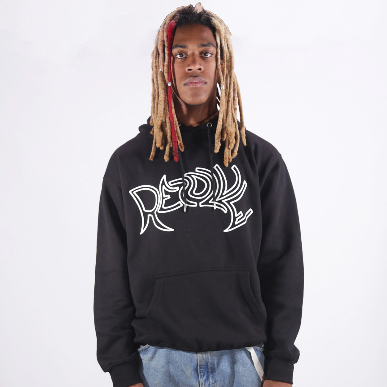 Wavy Hooded Sweatshirt product photo