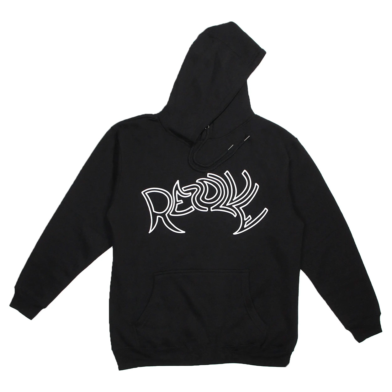 Wavy Hooded Sweatshirt model photo